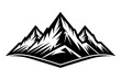 mountain-shapes-for-logos vector 