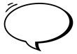 © Maxim Filitov - Speech bubble icon for comics. Callout cloud cartoon vector illustration. Cartoon words balloon for Comic book