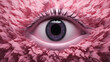 Pink eye, pink pupil, pink eyes