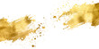 © AnaNas - Gold sparkle splatter border golden luxury abstract foil frame. Gold Foil Frame Gold stroke on transparent background.