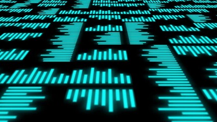 Pattern animation background loop, footage Abstract element for motion graphic, on background seamless loop