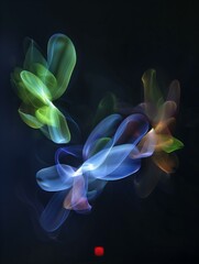 Wall Mural - abstract smoke background