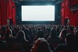 © Jam - people sitting in a cinema in front of a blank screen