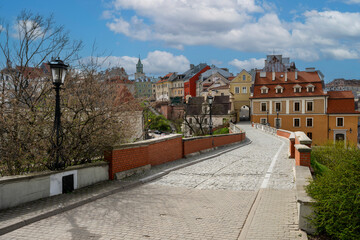 Wall Mural - The Old Town of Lublin city in Poland, Europe