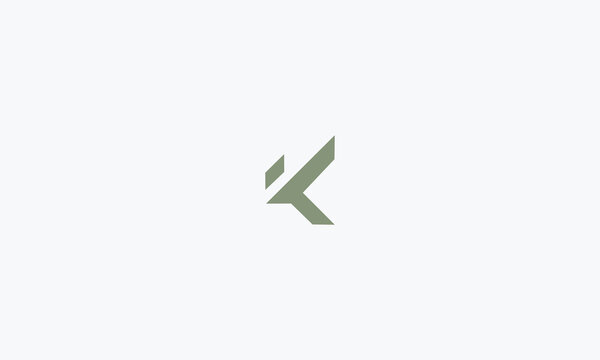 letter K monogram logo design vector illustration
