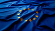 © Valeria Venezia - The European Union flag displayed on a surface