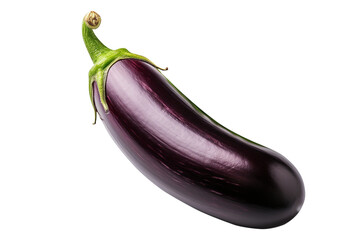 Eggplant isolated on transparent background