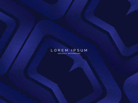 Blue geometric abstract background. Minimal geometric. Trendy gradient shape design. Modern futuristic graphics. Suitable for banners, brochures, business, pamphlets, posters, websites, etc.