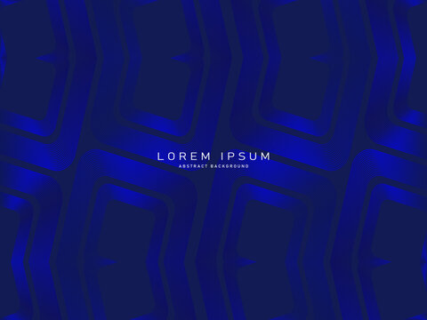 Blue geometric abstract background. Minimal geometric. Trendy gradient shape design. Modern futuristic graphics. Suitable for banners, brochures, business, pamphlets, posters, websites, etc.