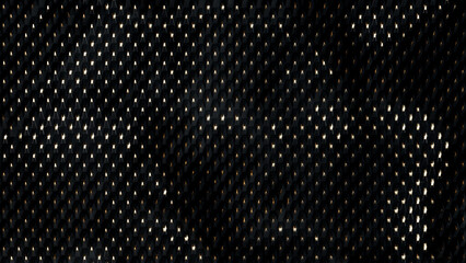 Wall Mural - Luxury elegant background with shiny gold dots element  dark black metal surface patter geometric background. 
