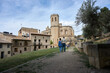 Acceso al recinto amurallado del pueblo de de Valderrobres de la provincia de Teruel (Aragón), España