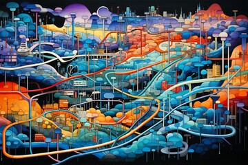 a map of the future city