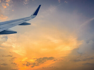 A Spectacular Cloudscape Through the Aircraft Window