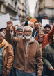 Pensioners Protest on the Streets