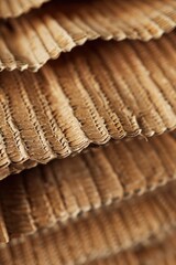 Poster - A close up of a pile of straw, perfect for agricultural or rural concepts