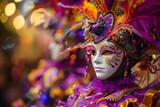 Fototapeta Londyn - venetian carnival mask