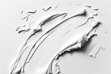 Aufkleber - Close up of white paint on a surface, suitable for backgrounds