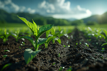 Poster - a joint venture in agricultural development, where farmers and researchers work together to improve 