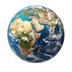 Global Earth and Map Planet on PNG Transparent