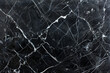 An expansive surface of black marble, its glossy finish punctuated by striking white veins, creating a powerful and elegant statement. 32k, full ultra HD, high resolution