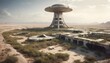 The Ruins Of An Alien Spaceport Stand Abandoned In