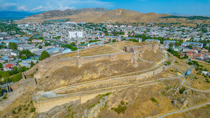 Poster - Panorama view of Gori fortress in Georgia