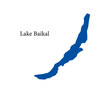 lake baikal map, lake baikal vector, lake baikal outline, lake baikal, lake baikal russia