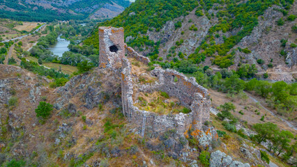 Wall Mural - Slesis Cixe in Georgia during a cloudy day