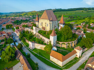 Sticker - The Fortified Church of Biertan in Romania