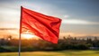Red Flag, Signifies a warning or alert, Fraud Alert, Caution, Defend, Guard, Notify, Protect Concept Backdrop