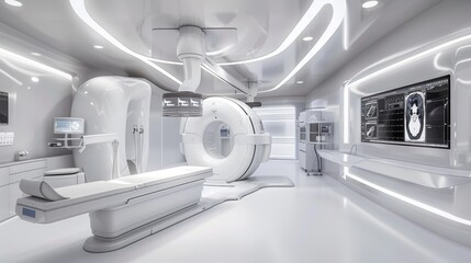 Precision instruments and technology in a contempora AI generated illustration