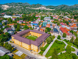 Canvas Print - National museum of Montenegro in Cetinje