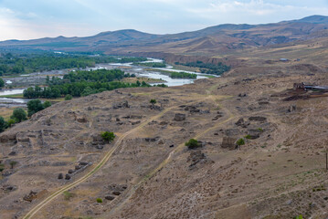 Wall Mural - Uplistsikhe archaeological site from iron age in Georgia