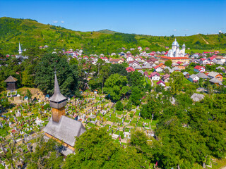 Poster - Church of the Nativity of the Virgin in Ieud, Romania