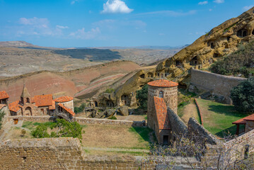 Canvas Print - David Gareji monastery in Georgia