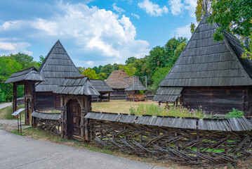 Wall Mural - Dimitrie Gusti National Village Museum in Romanian capital Bucharest