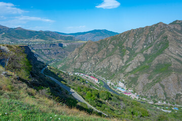 Wall Mural - Landscape of Debed canyon and Sanahin village in Armenia