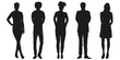 People silhouettes 120