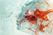Merging Medical Precision with Watercolor Fluidity A Captivating Radiology in Cinematic Style