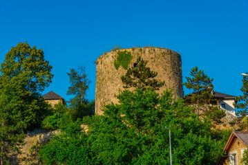 Wall Mural - Jajce fortress in Bosnia and Herzegovina