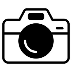 Canvas Print - camera icon