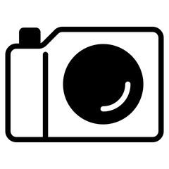 Canvas Print - camera icon