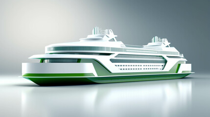 Sticker - luxury ship high definition(hd) photographic creative image