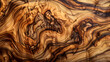 Adorned olive wood texture backdrop with smoked finishing portrayal