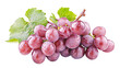 fresh Grape isolated for a transparent white background