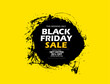 Black friday sale banner layout graphic design