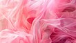 © Julia Jones - Pink sheer fabric with glitter and soft folds. Textile design with sparkling particles concept.