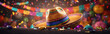 Sombrero Cinco de Mayo Banner