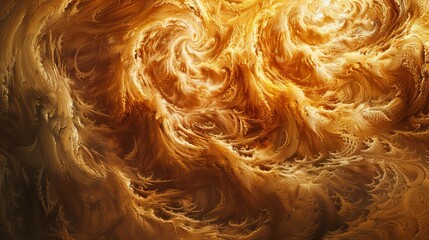 Aufkleber - An abstract background of swirling patterns and textures  AI generated illustration