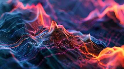 Aufkleber - capturing the essence of data visualization in art ai generated illustration